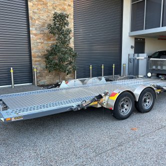 Nevco Ezy Approach Dual Axle Car Trailer